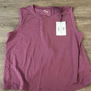 Zyia Purple Elegant Muscle Tank